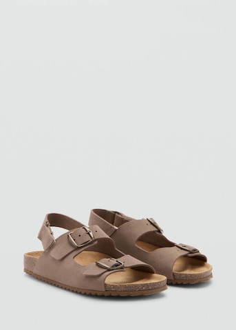 MANGO KIDS Sandals & Slippers 'Carlo' in Brown