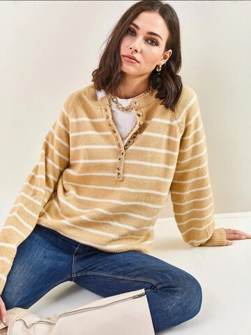 Pullover di Bianco Lucci in beige