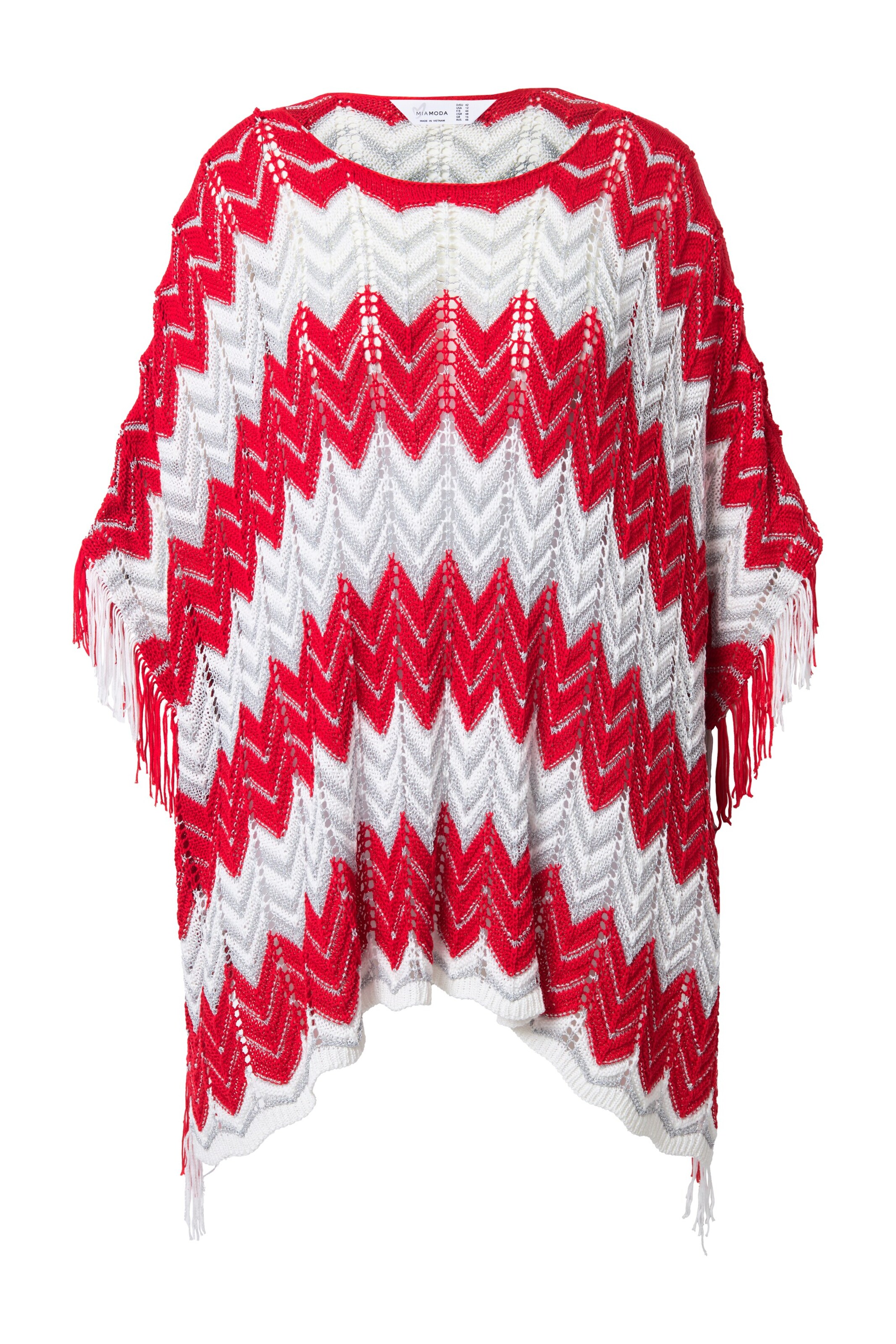 MIAMODA Sweater in Red: front