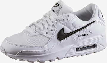 Nike Sportswear Platform trainers 'AIR MAX 90' in White: front