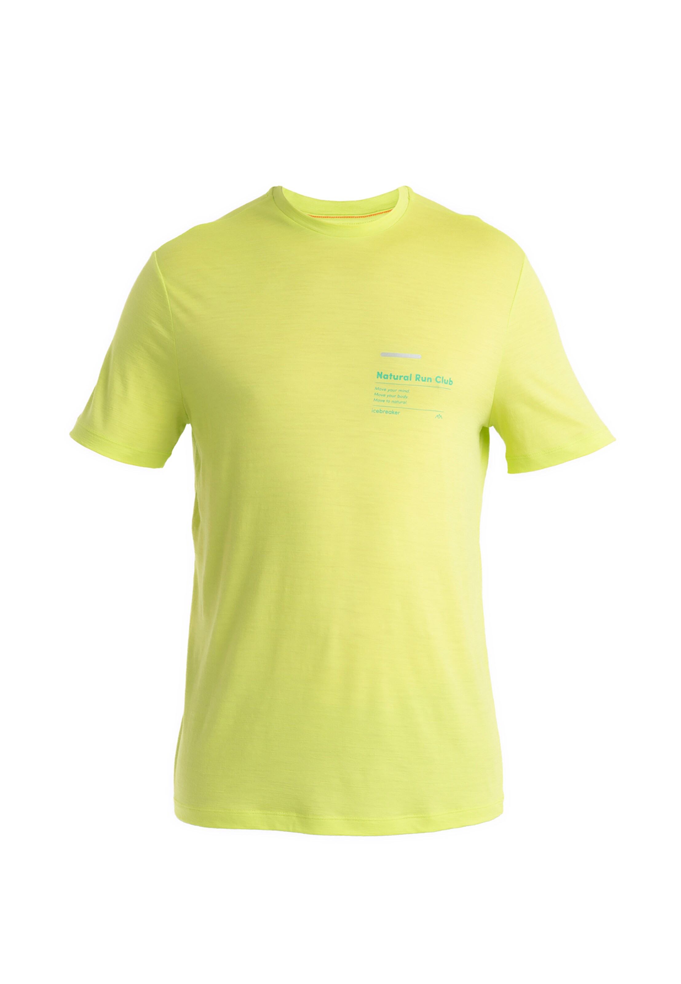 ICEBREAKER Funktionsshirt 'Tech Lite III' in Gelb: Vorderseite