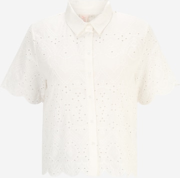 Only Petite - Blusa 'SKY CLEO' en blanco: frente