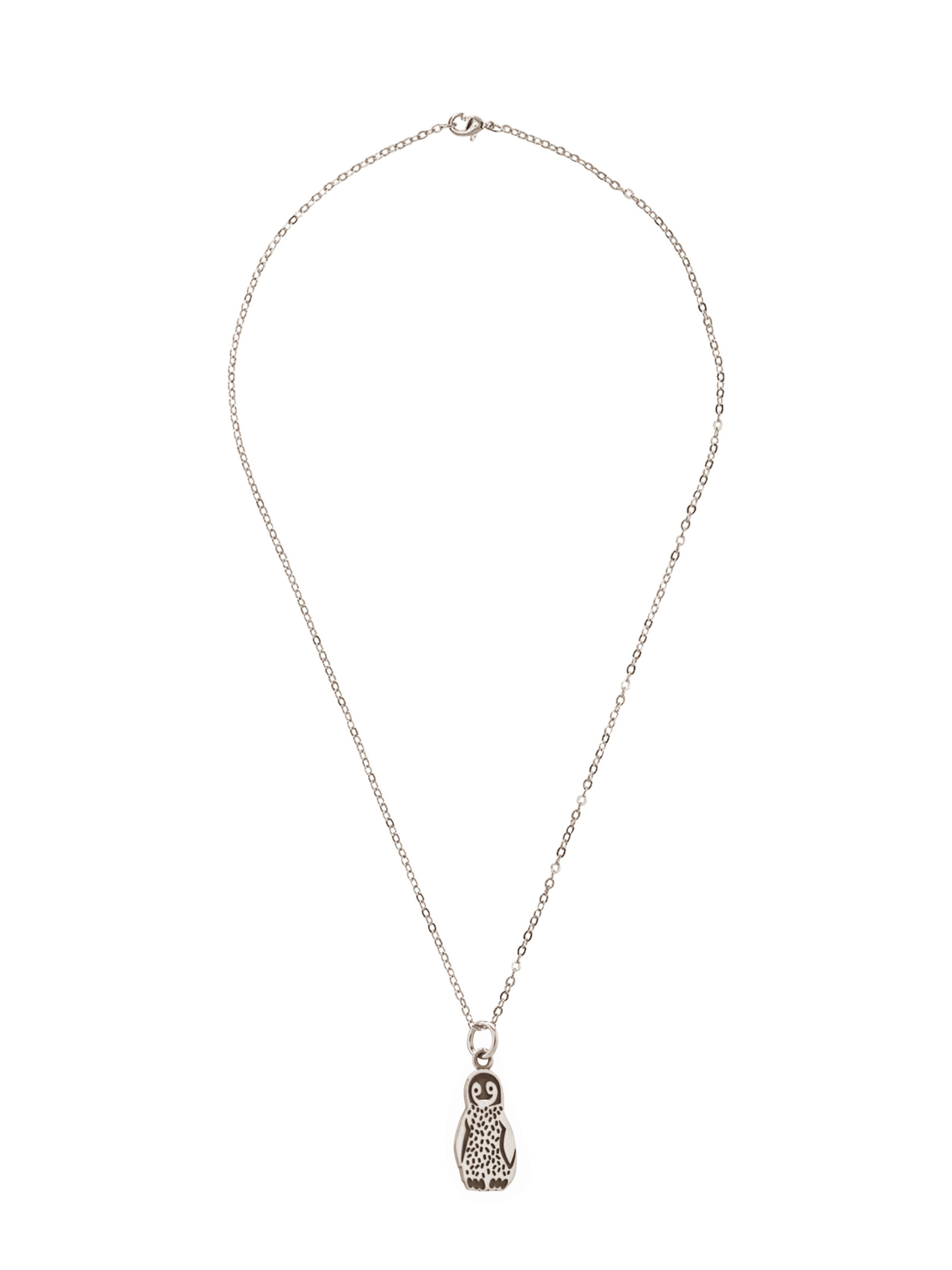 Gemshine Kette in Silber: Vorderseite