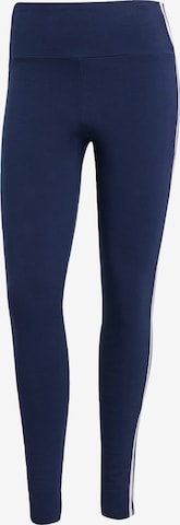 Leggings 'Adicolor' ADIDAS ORIGINALS en bleu : devant