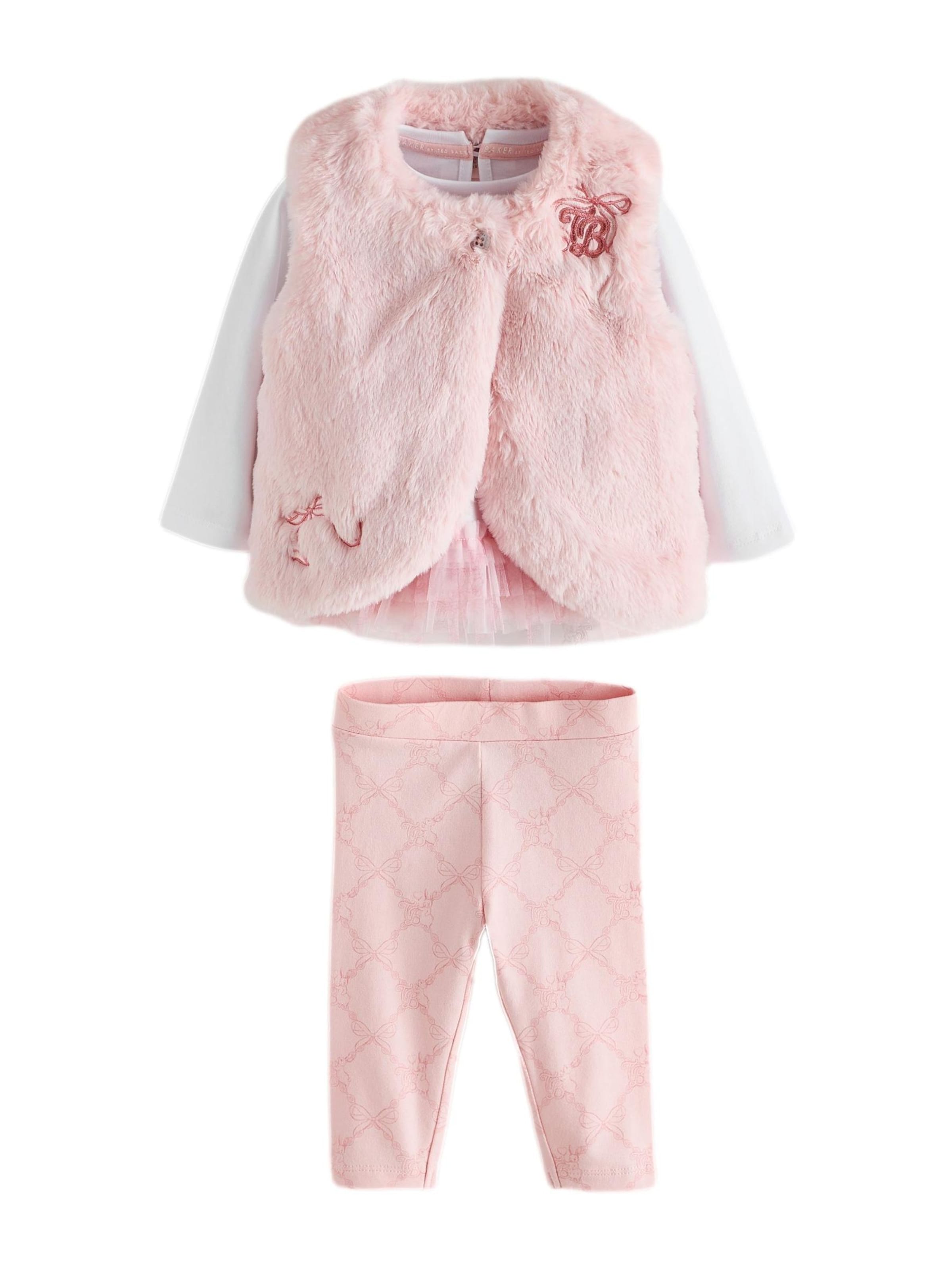rožinė Baker by Ted Baker Rinkinys: priekis