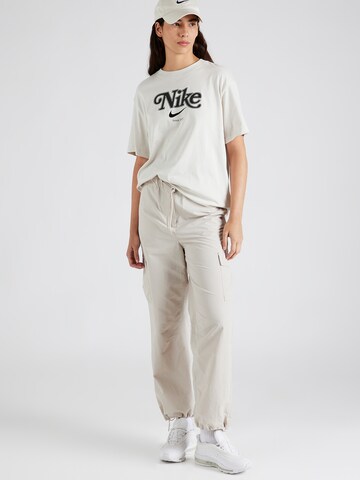 Nike Sportswear Oversized shirt in Grijs