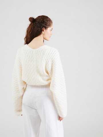 Free People Knit Cardigan 'OVER YOU' in Beige