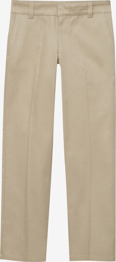Pantaloni con piega frontale Pull&Bear di colore beige, Visualizzazione prodotti