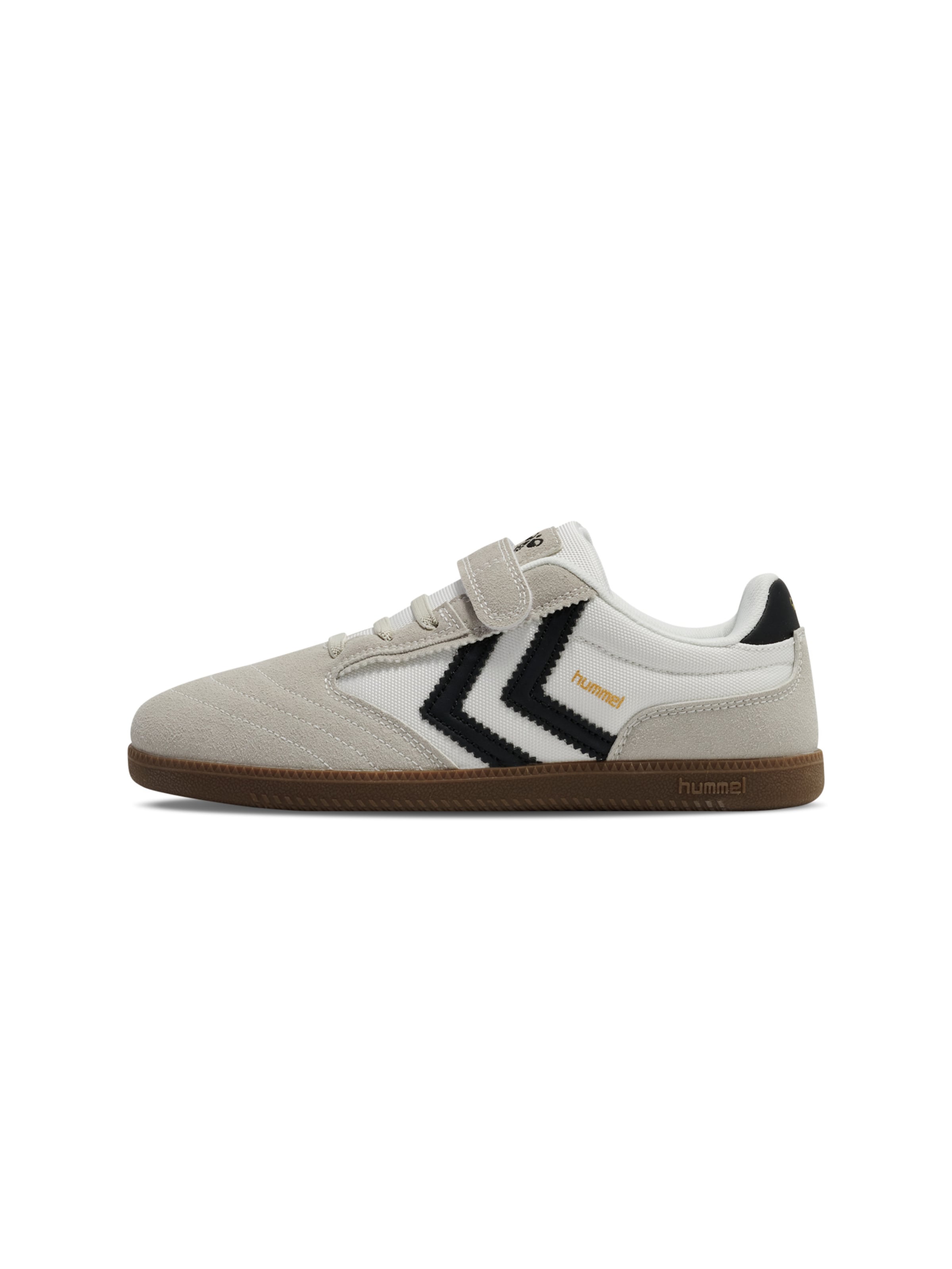 Baskets Hummel en beige : devant