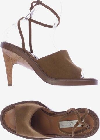 Stella McCartney Sandals & High-Heeled Sandals in 40 in Brown: front