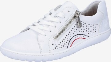 Rieker Sneakers laag '52824' in Wit: voorkant