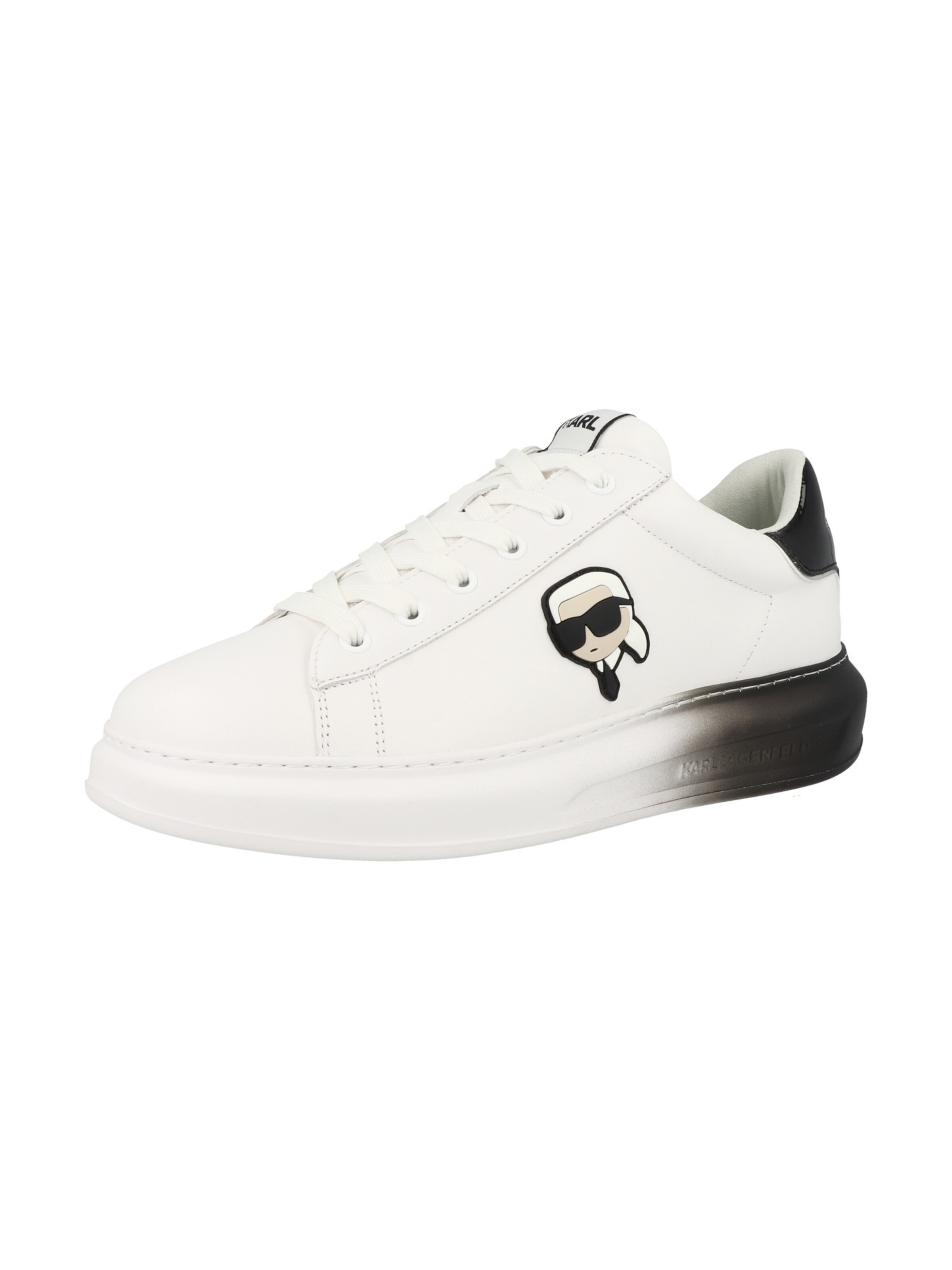 Karl Lagerfeld Platform trainers in White