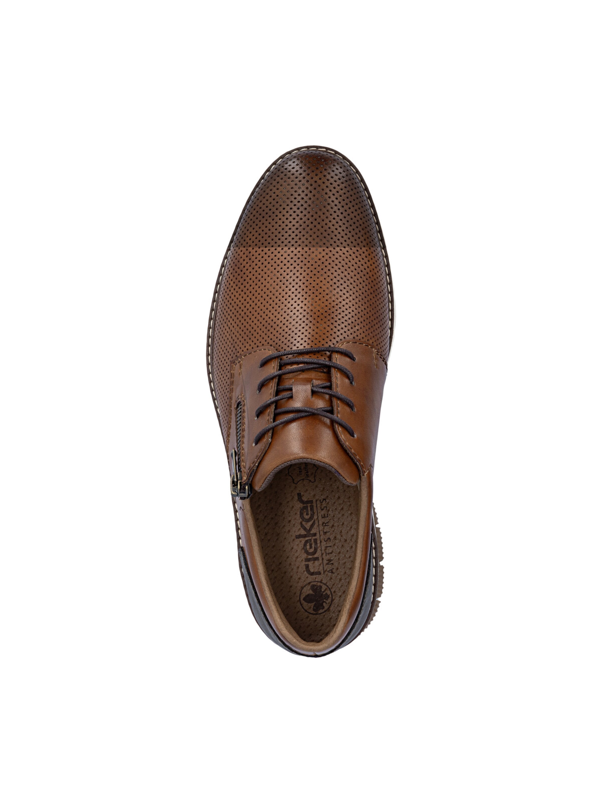 Rieker Schnürschuh in Braun