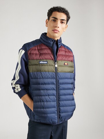 ELLESSE Bodywarmer 'Bardy' in Blauw: voorkant