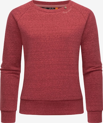 Sweat-shirt 'Johanka' Ragwear en rouge : devant