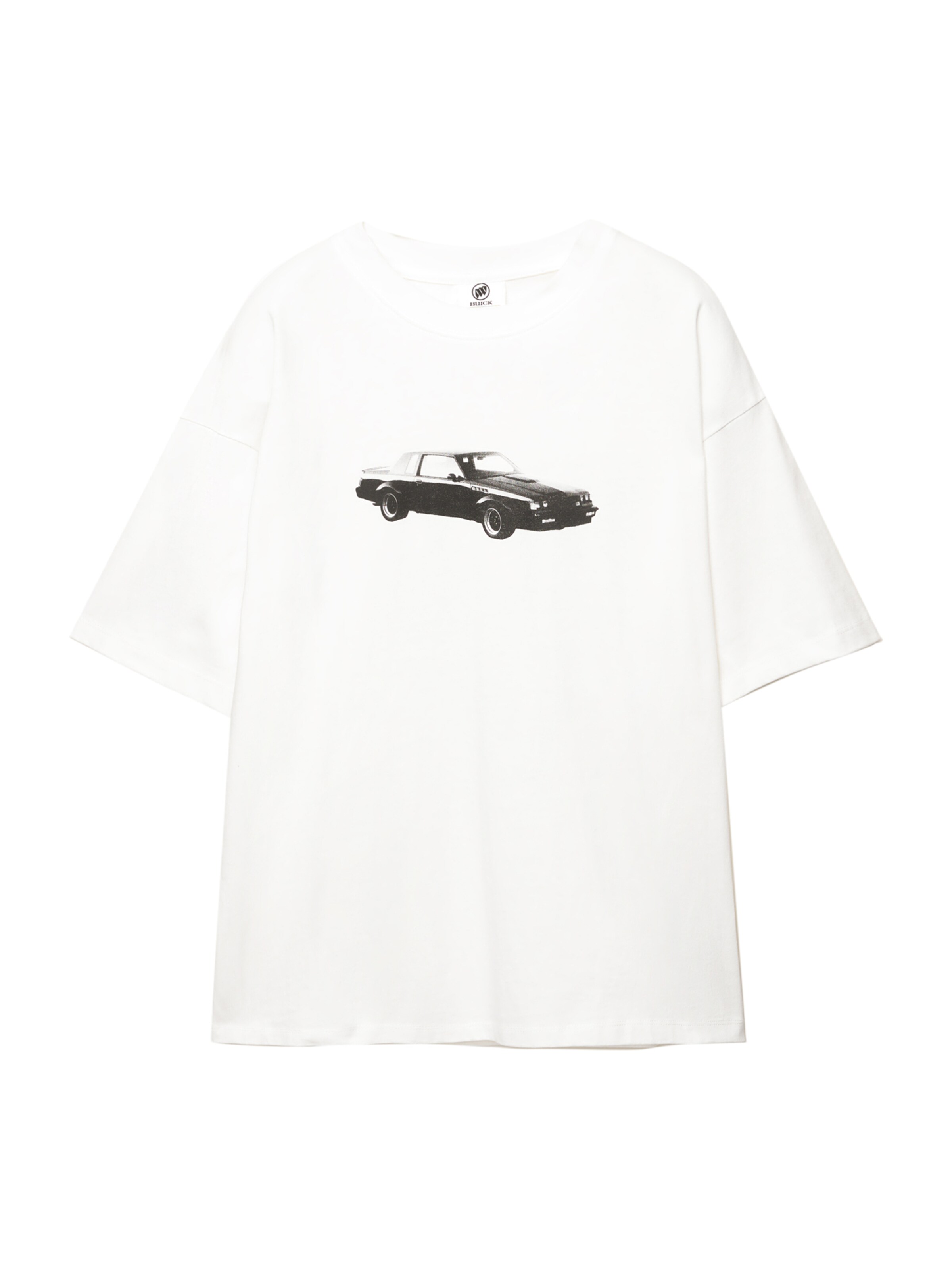 fekete / fehér Pull&Bear Póló, Termék nézet