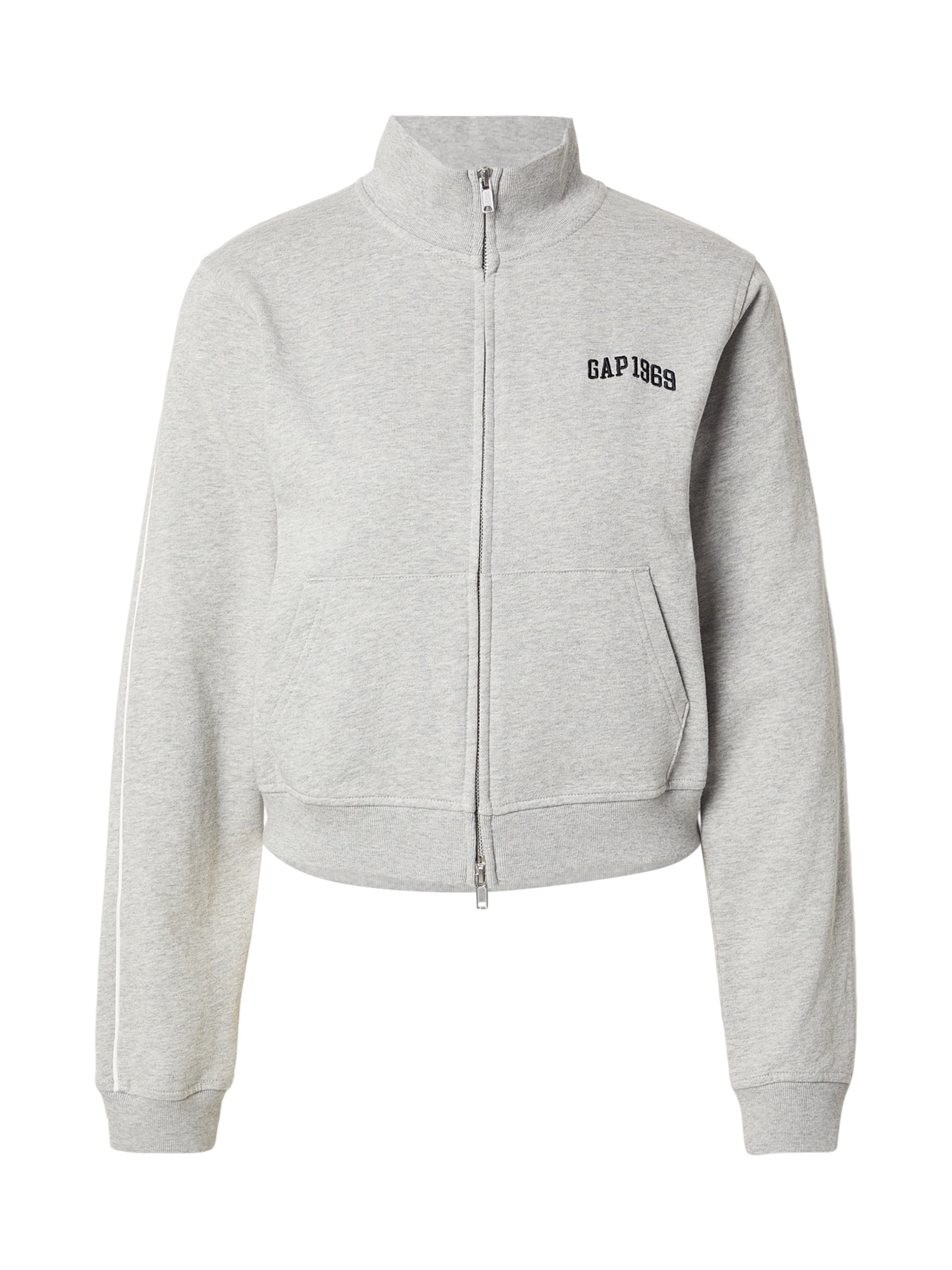 GAP Суичъри с качулка в сиво: отпред