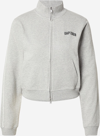 GAP Суичъри с качулка в сиво: отпред