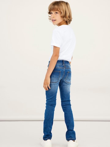 NAME IT Slimfit Jeans 'Silas' in Blauw