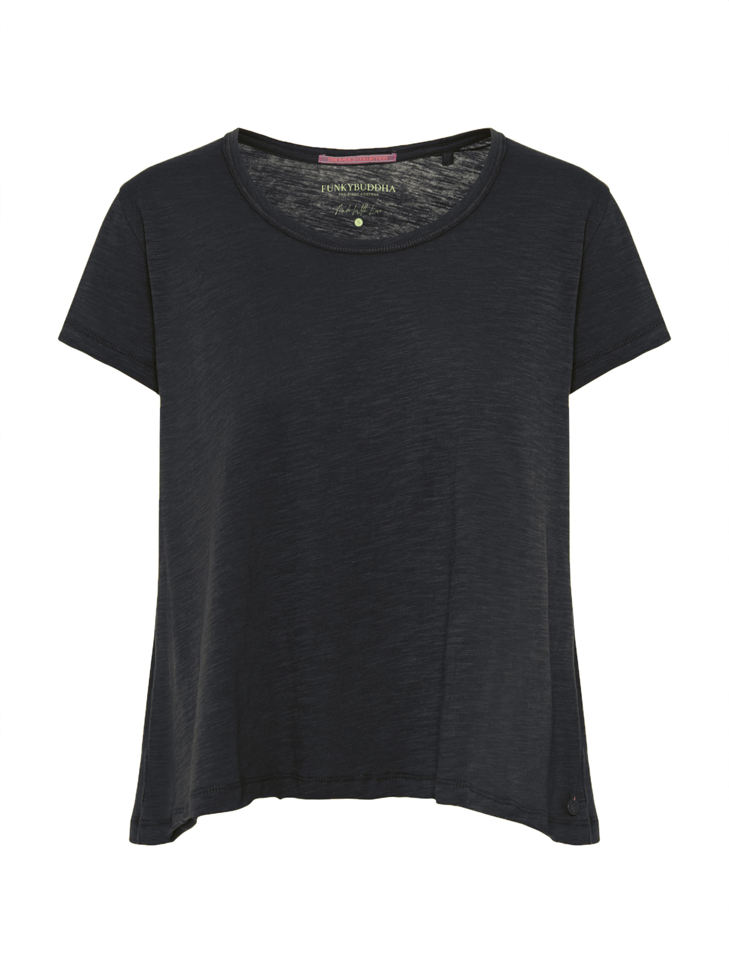 Funky Buddha Póló - fekete: elől