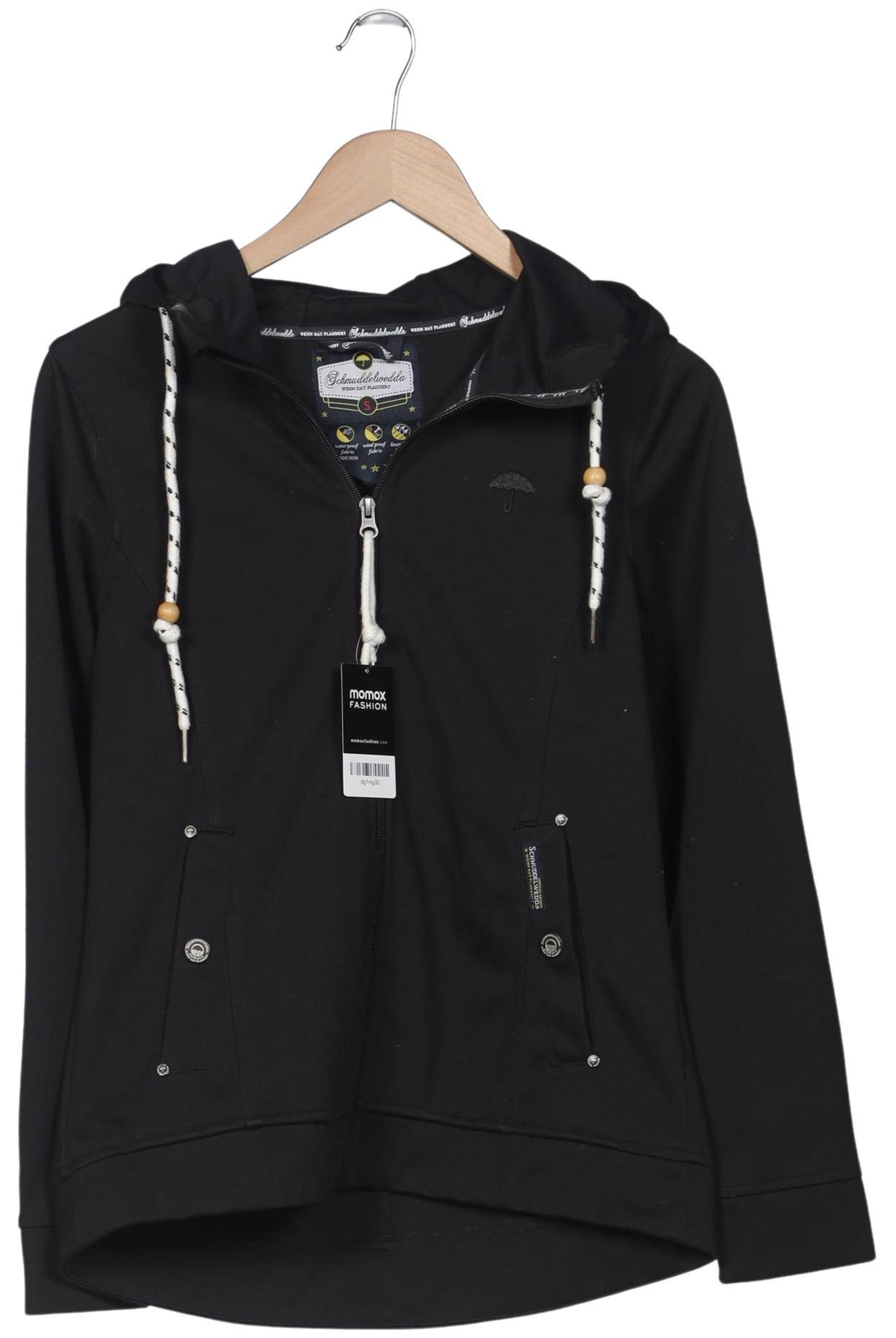 Schmuddelwedda Jacket & Coat in S in Black: front