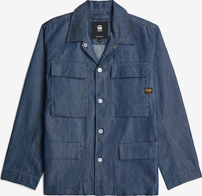 G-STAR Overshirt in L in blue denim, Produktansicht