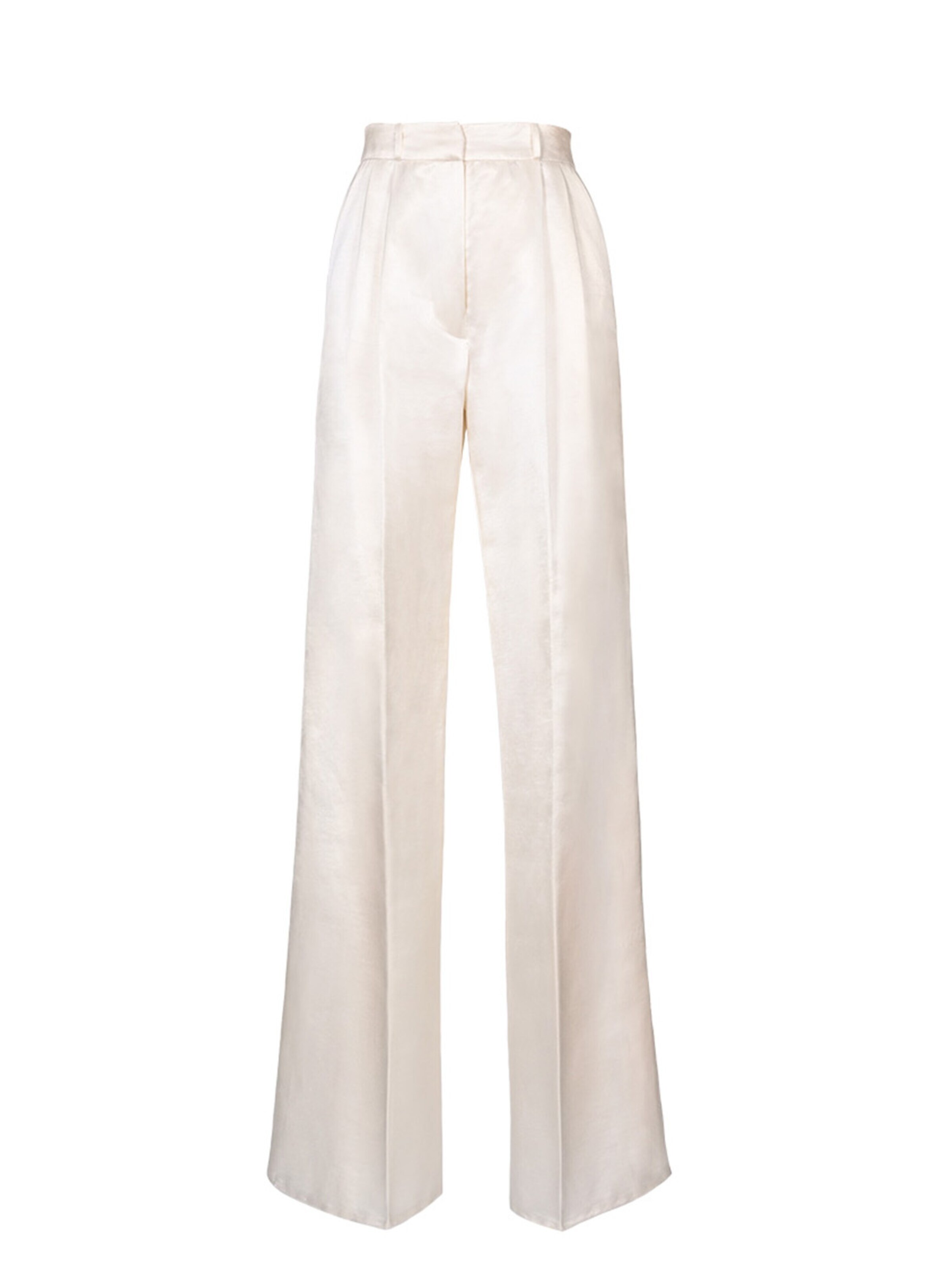 Wide Leg Pantalon 'Amara' Anse Victorin en beige : devant