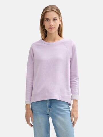 TOM TAILOR DENIM Shirt in Purple: front