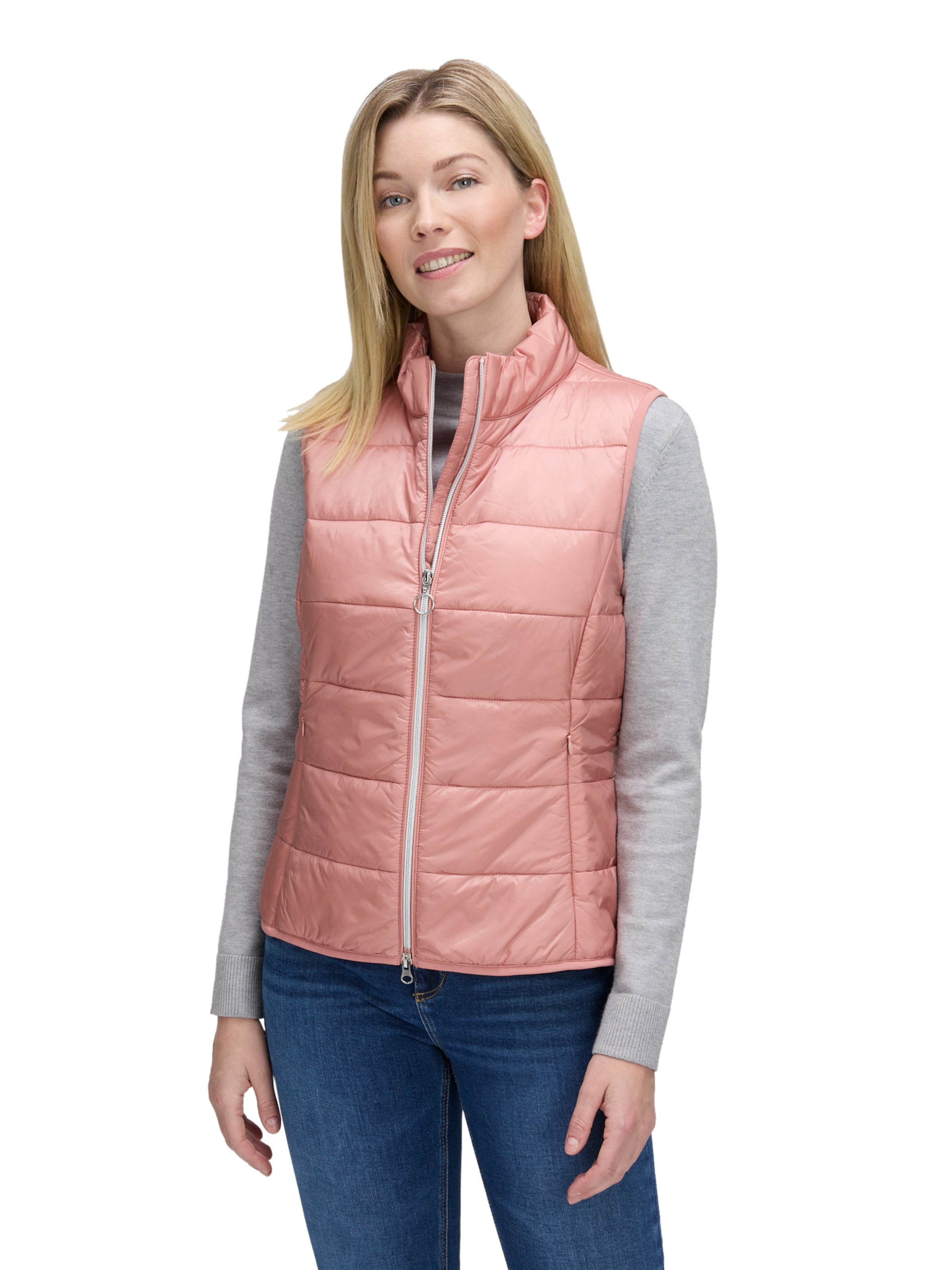 Gilet Betty Barclay en rose : devant