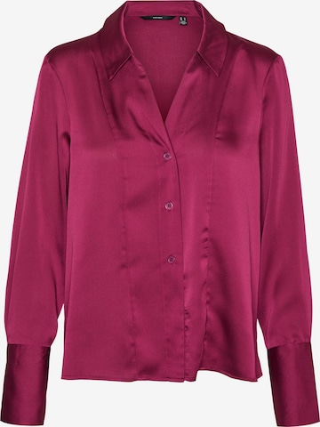 VERO MODA Blouse 'Tam Tonja' in Lila: voorkant