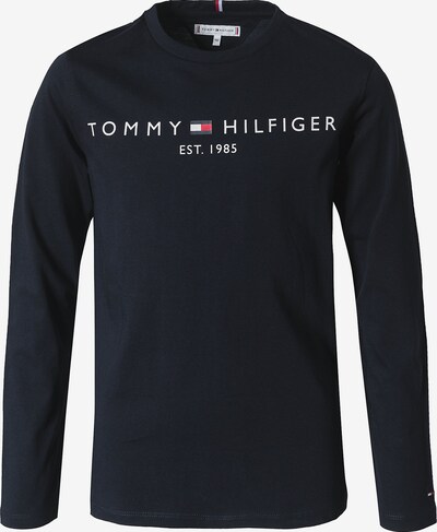 TOMMY HILFIGER Shirt 'Essential' in de kleur Nachtblauw / Rood / Wit, Productweergave