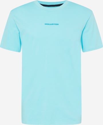 T-Shirt 'BLUEDE' HOLLISTER en bleu : devant