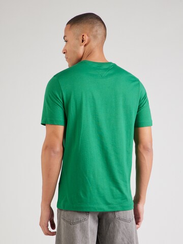 TOMMY HILFIGER T-shirt 'ESS SEASONAL' i grön