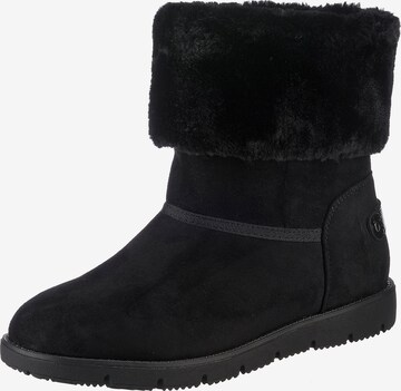 TOM TAILOR Snowboots in Schwarz