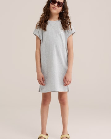 Abito di WE Fashion in grigio: frontale