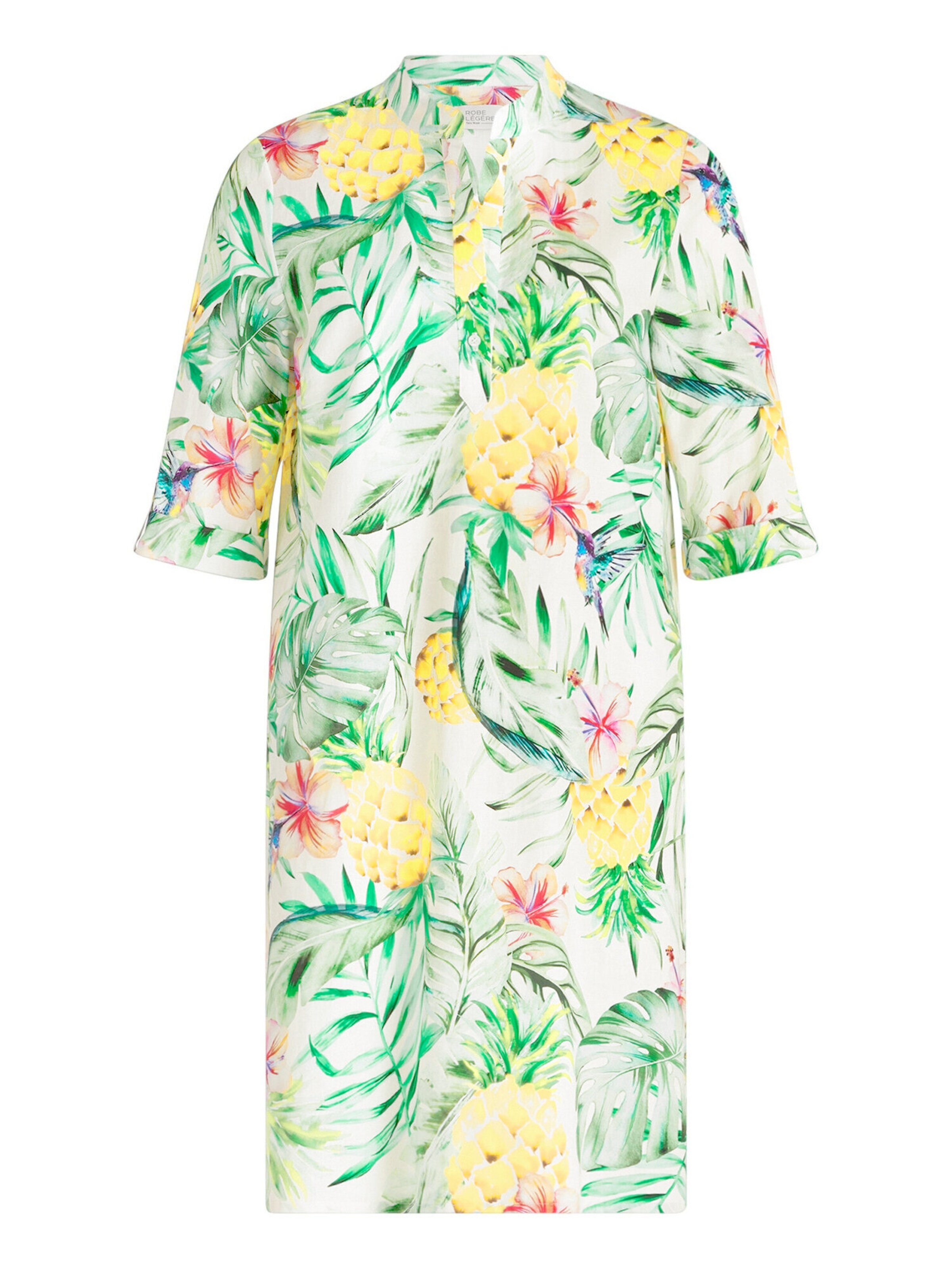 Robe de cocktail Vera Mont en vert : devant