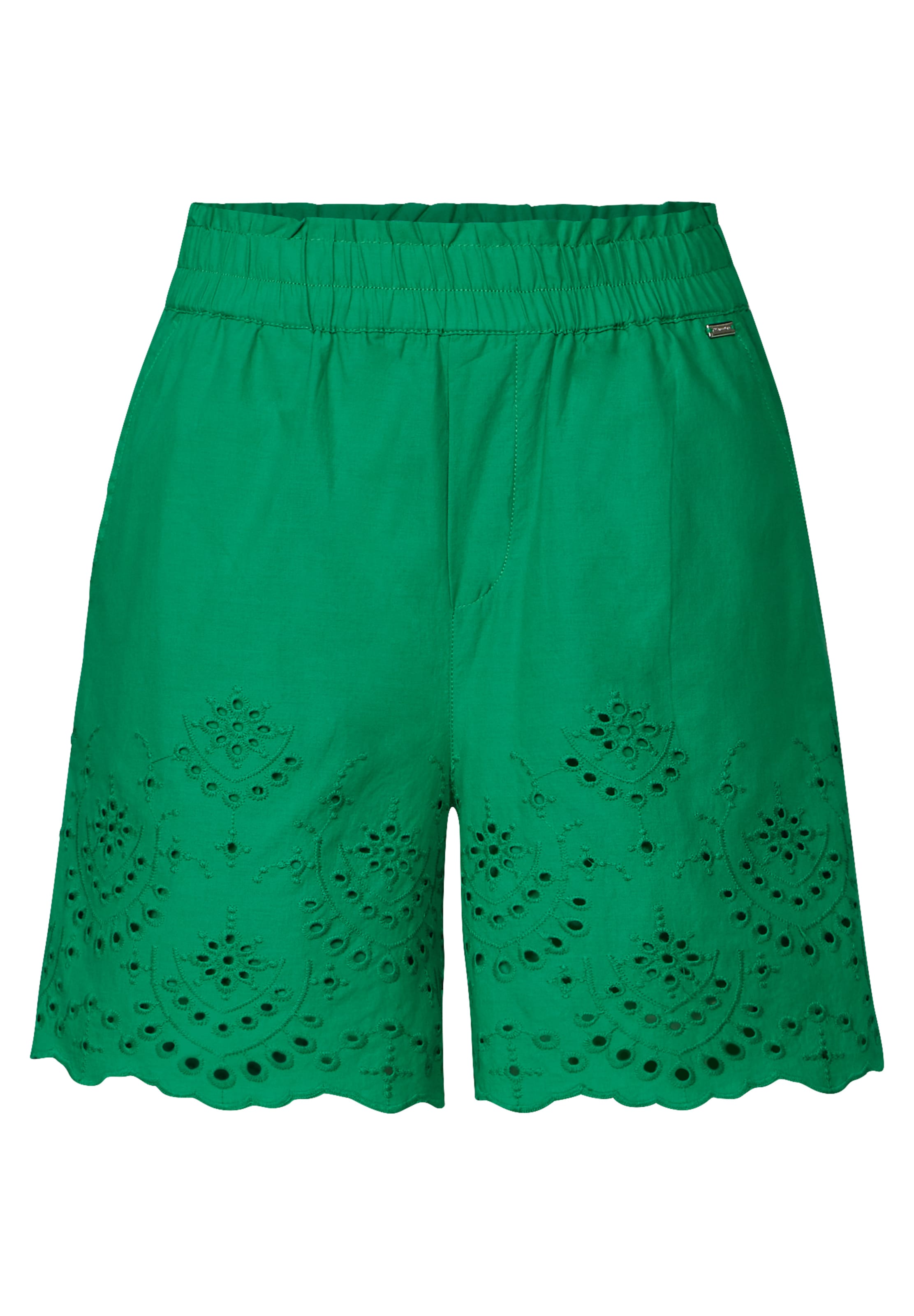 STREET ONE Regular Shorts in Grün: Vorderseite