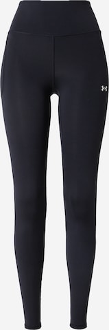 juoda UNDER ARMOUR Siauras Sportinės kelnės 'Motion': priekis