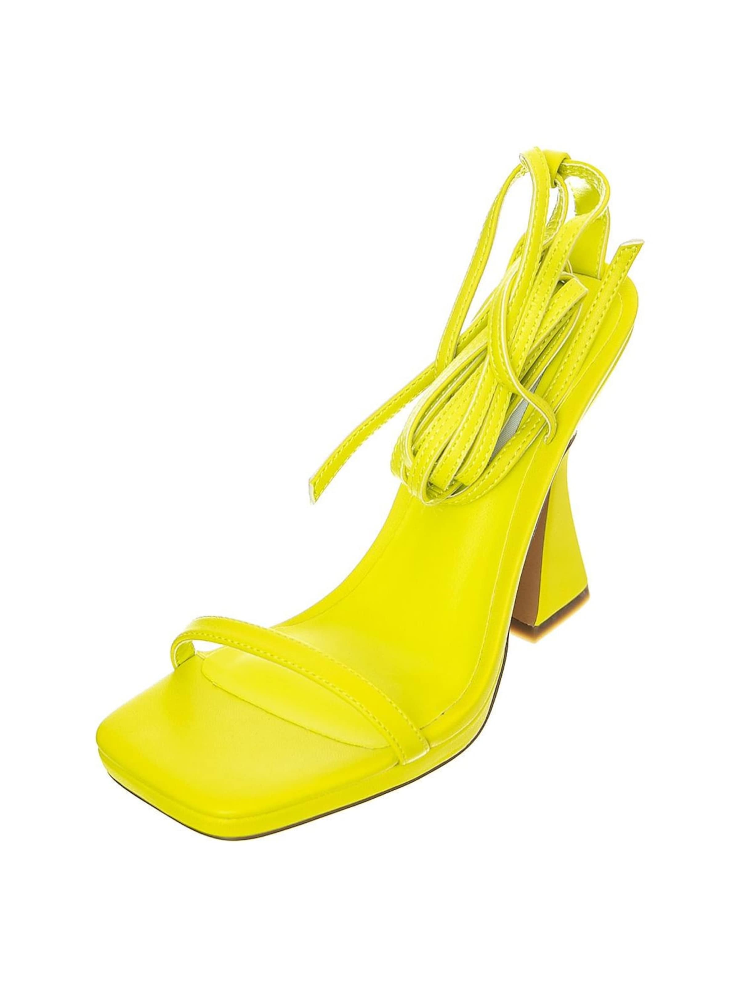 Sandalo 'Womens Lafayette Yellow Sandals' di STEVE MADDEN in giallo: frontale