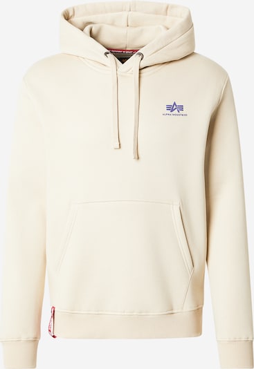 Megztinis be užsegimo iš ALPHA INDUSTRIES, spalva – violetinė-mėlyna / raudona / balkšva, Prekių apžvalga