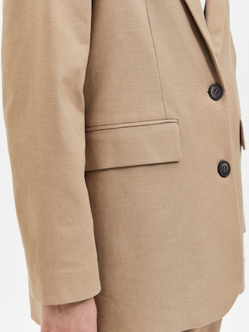 Blazer 'Zaza' SELECTED FEMME en beige