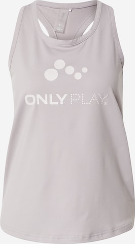 ONLY PLAY Sports Top in Grey: front