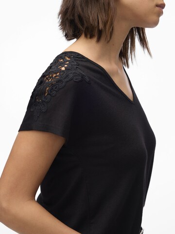 T-shirt 'ILSA ' VERO MODA en noir