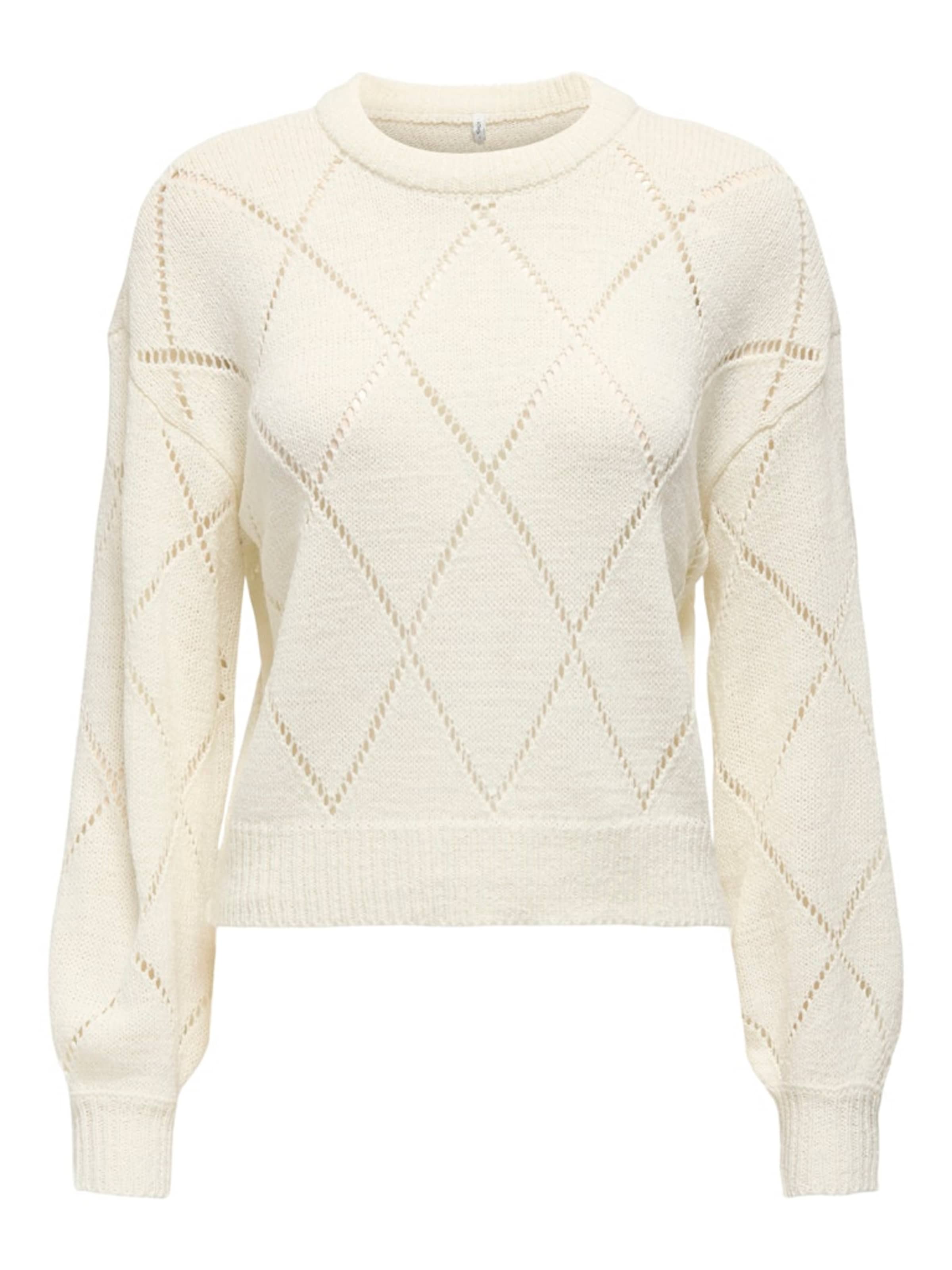 ONLY Pullover 'ONLGeenas' i hvid: forside