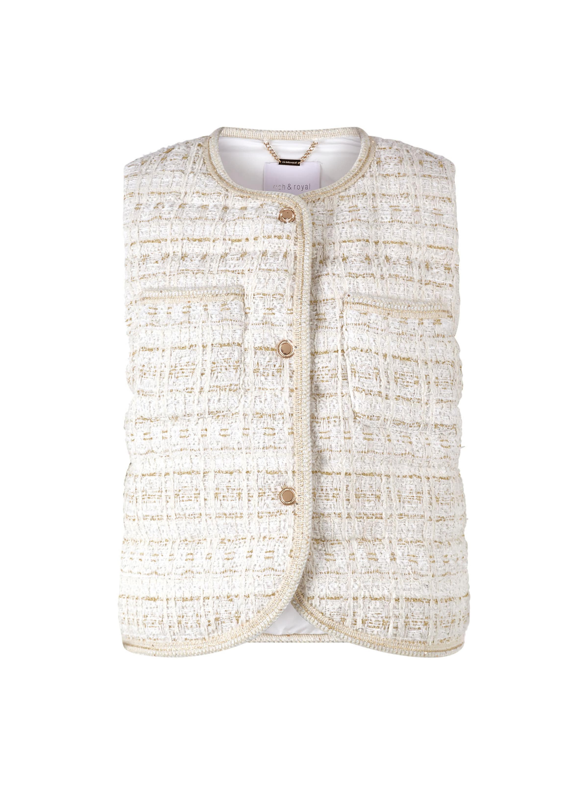 Rich & Royal Vest i hvid: forside