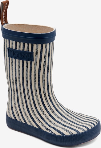 BISGAARD Rubber Boots in Blue: front