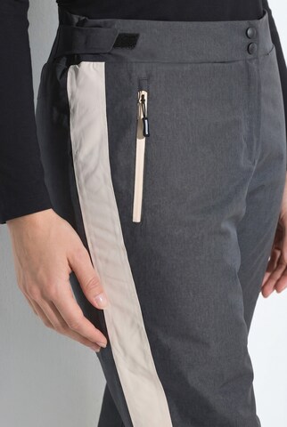 Ulla Popken Regular Functionele broek in Grijs