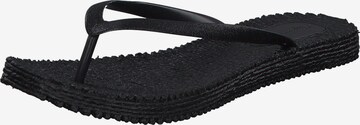 SuperCracks T-Bar Sandals '705701' in Black: front