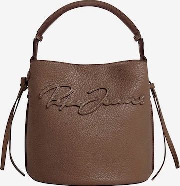 Sacs à main ' TAYLOR SCRIPT ' Pepe Jeans en beige : devant