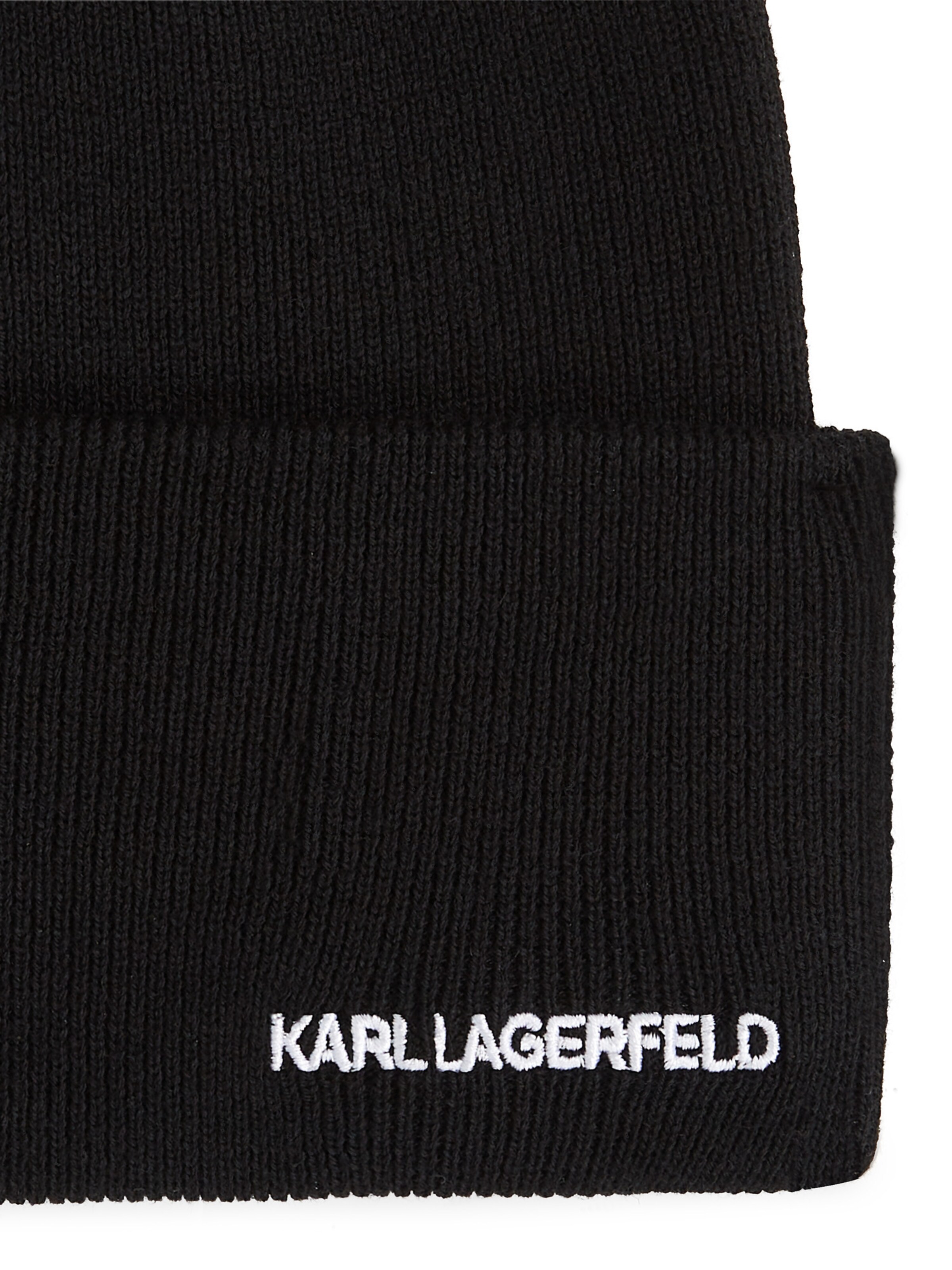 Karl Lagerfeld Čepice 'Ikon' – černá